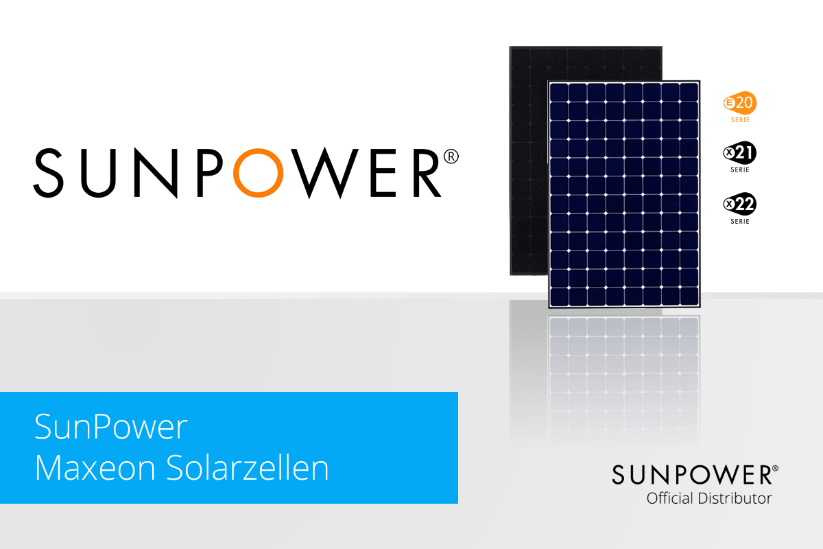 SunPower Maxeon Solartechnologie