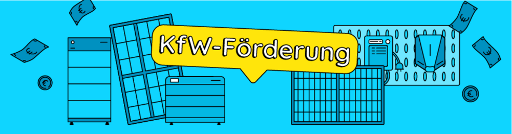 Neue KfW-Förderung für Photovoltaik und Elektromobilität
