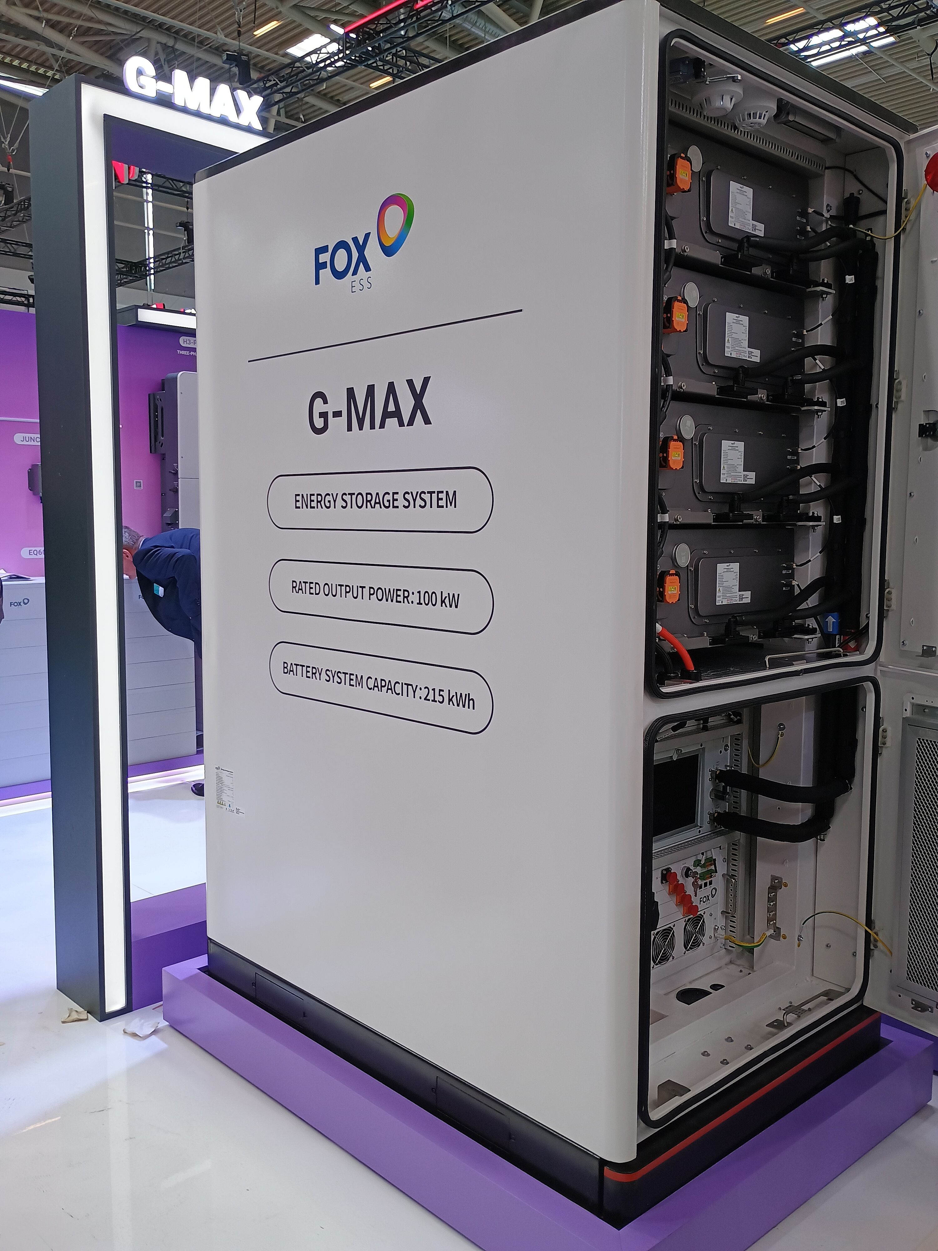 Fox ESS Gewerbespeicher auf der Intersolar