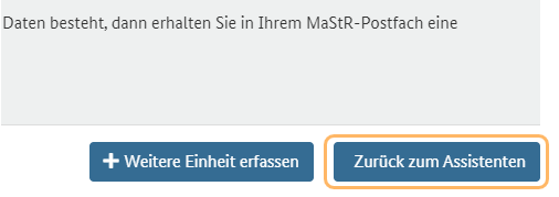 Zurück zum Assistenten