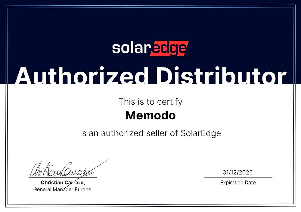 solaredge_memodo_authorized_reseller