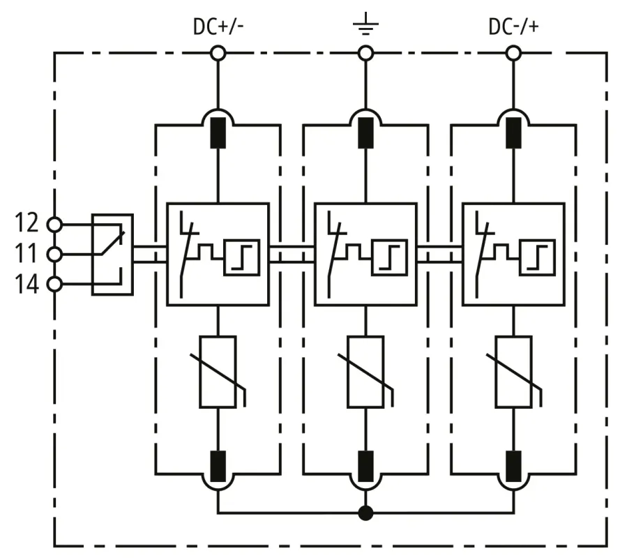 DEHNcube 2 YPV 1100 1M 2S