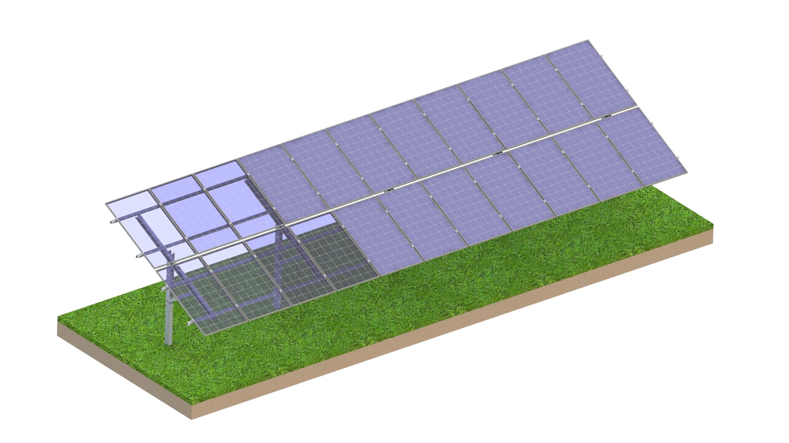 Alumero EasyMONO-Kit 2x12 gerammt