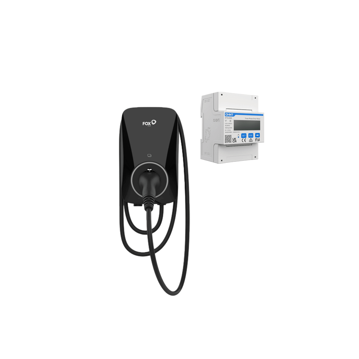Fox ESS Wallbox 11 kW mit Dual Smart Meter 