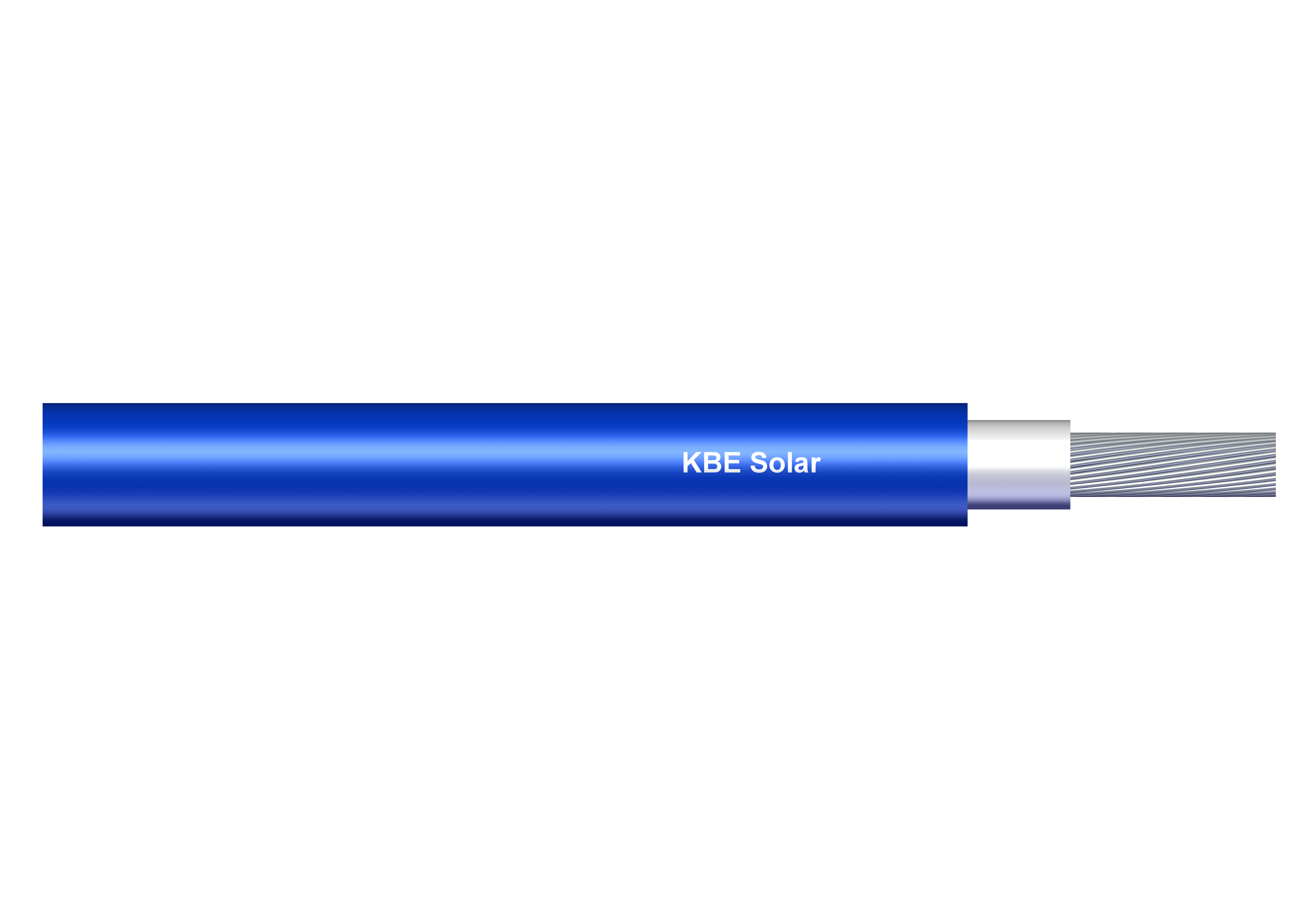 KBE Solarkabel DB+, 4mm², 500m, blau