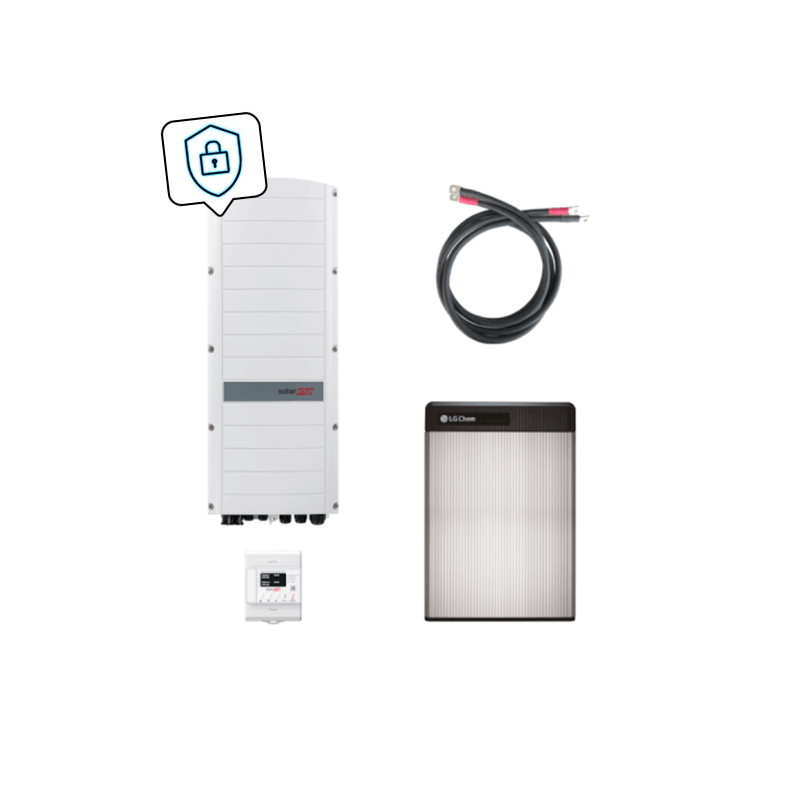 SolarEdge StorEdge RWS-Wechselrichter SE8K mit LG RESU 10