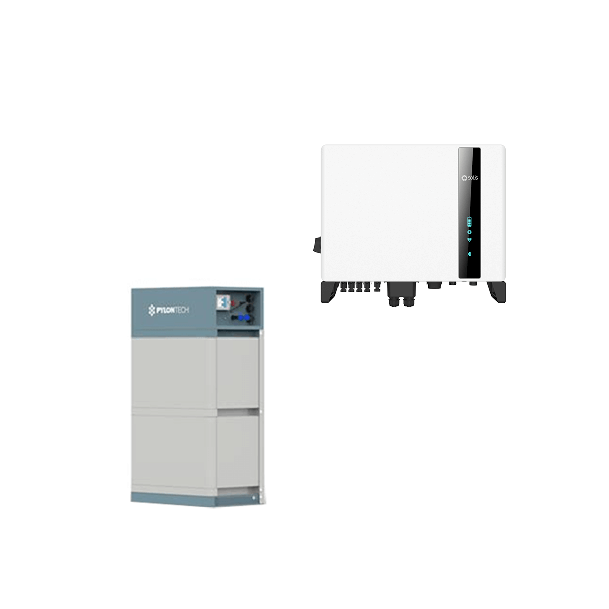 Pylontech Force H2 7.1 kWh mit Solis S6 3P-Hybrid - 8 kW