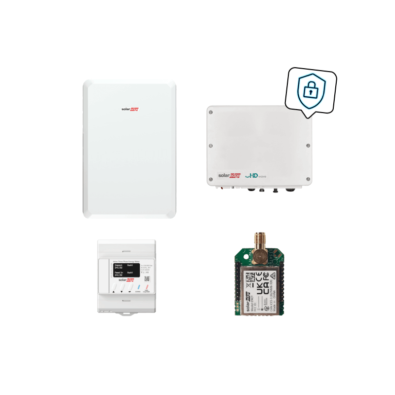 SolarEdge Home Hochvolt Paket CyberSecurity