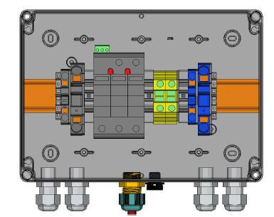 Phoenix Contact Überspannungsschutz DC, Typ II, 1 MPP, Klemmen