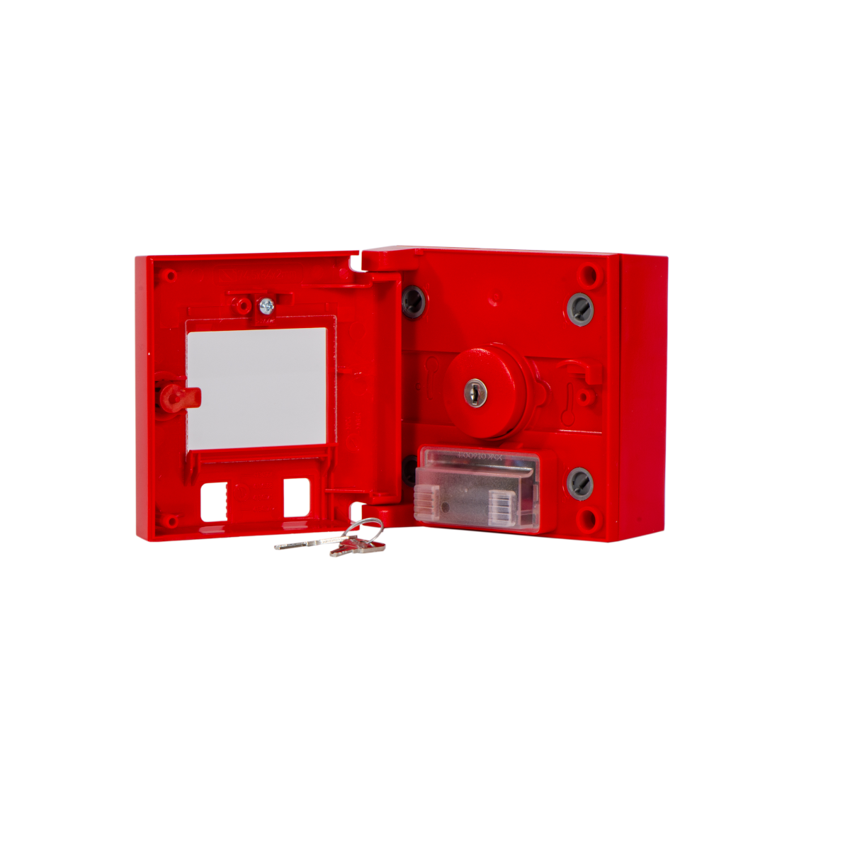 enwitec Not-Aus Taster für Feuerwehrschutzschalter