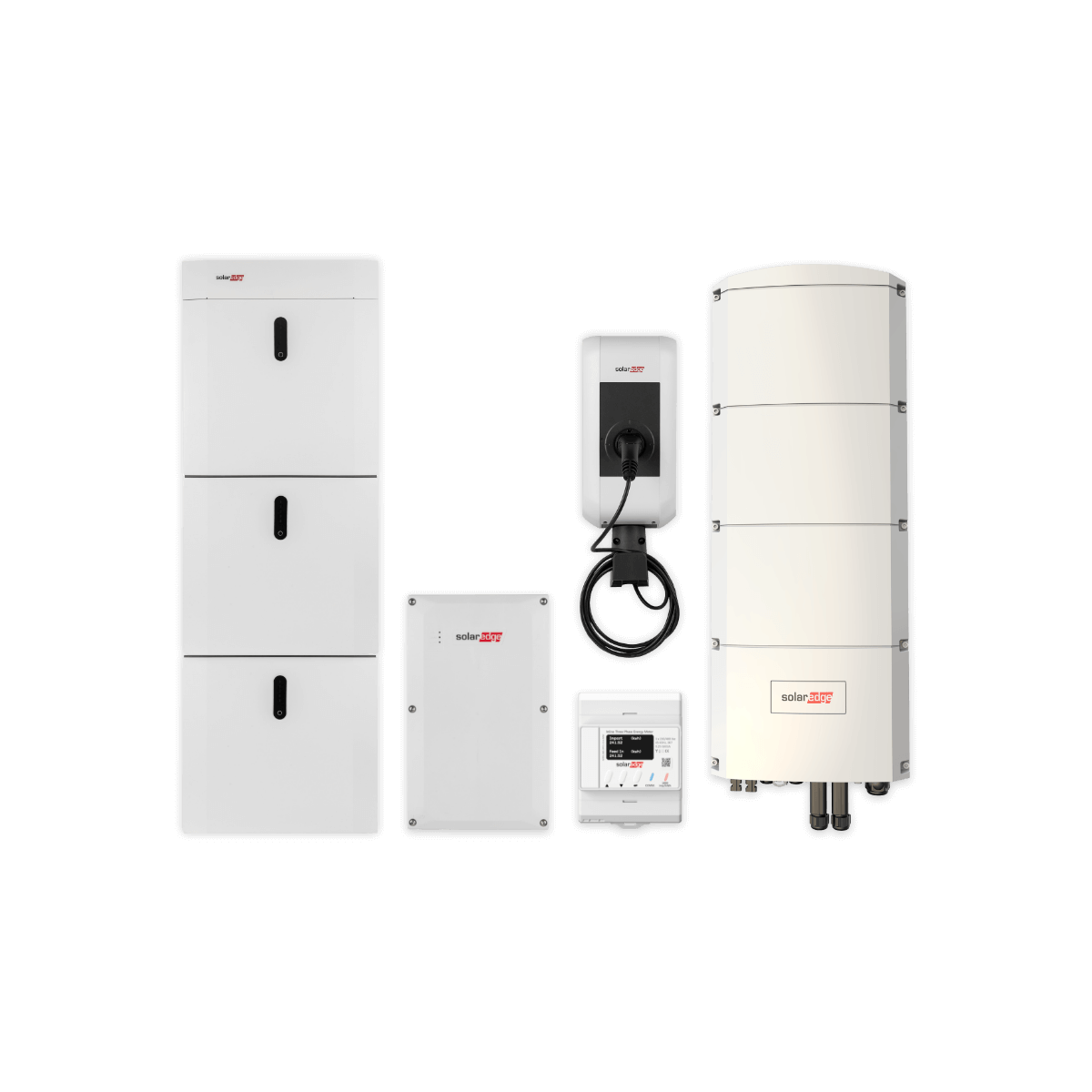 Kombipaket SolarEdge Home Ersatzstrom mit Ladestation, SE10K-RWB48 und 14,55 kWh