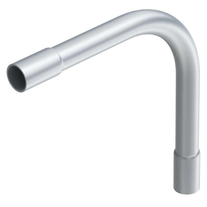 OBO Aluminium-Rohrbogen SB32W, ohne Gewinde