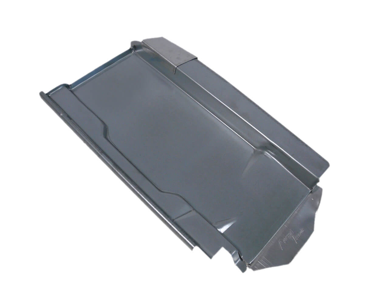 Marzari Metalldachplatte Typ Ton 260 Z, schwarz-grau