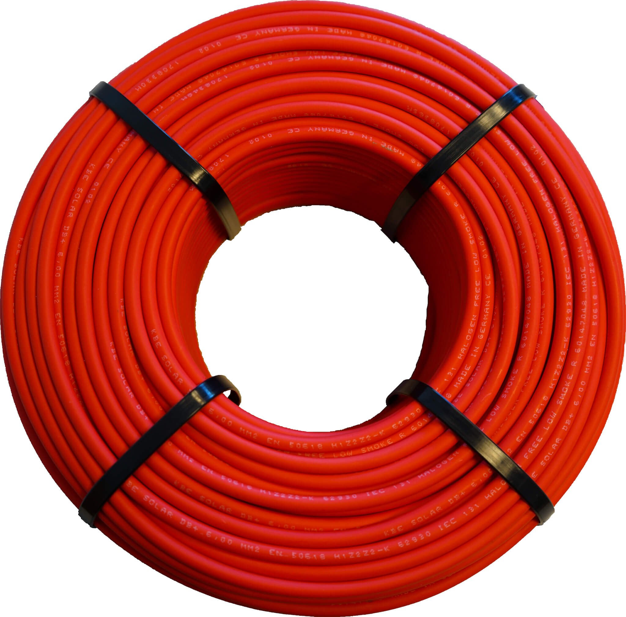 KBE Solarkabel DB+, 4mm², 100m, rot