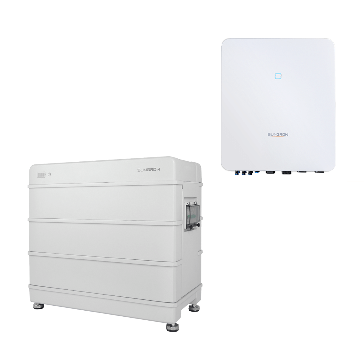 Sungrow SBR096 mit Sungrow Hybrid HV SH6.0RT V112