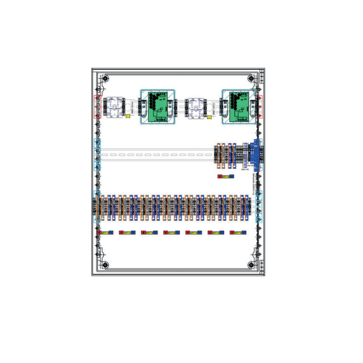 enwitec Feuerwehrschutzschalter für 8 MPP 