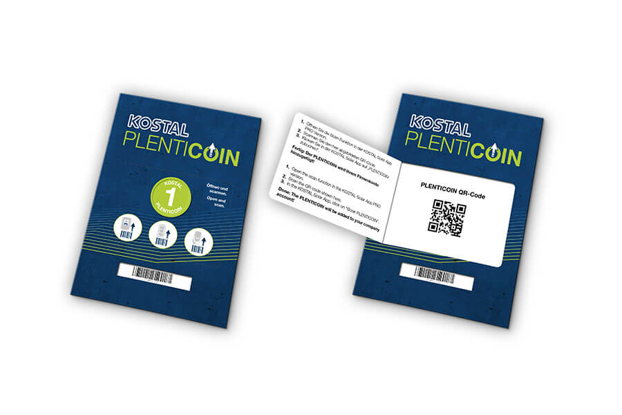 Kostal Plenticoin Karte DE