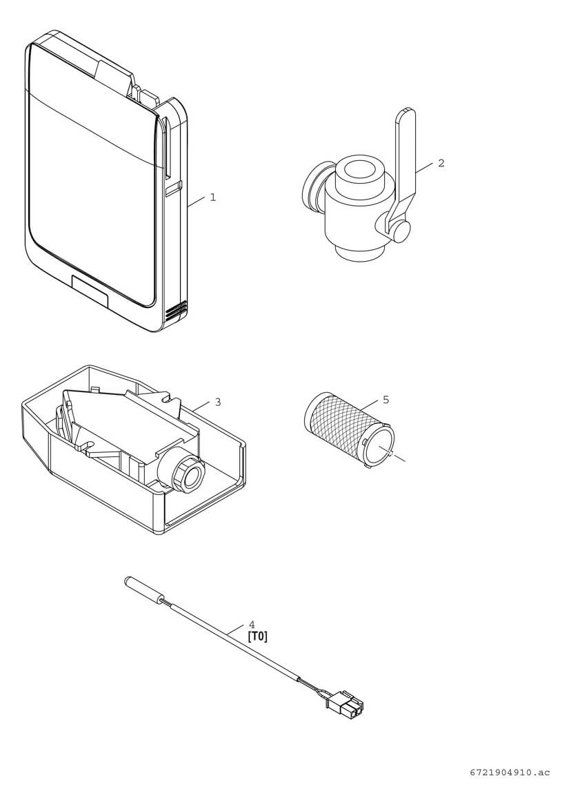 Bosch 6800iAW 12 E Inneneinheit Explosionszeichnung 5