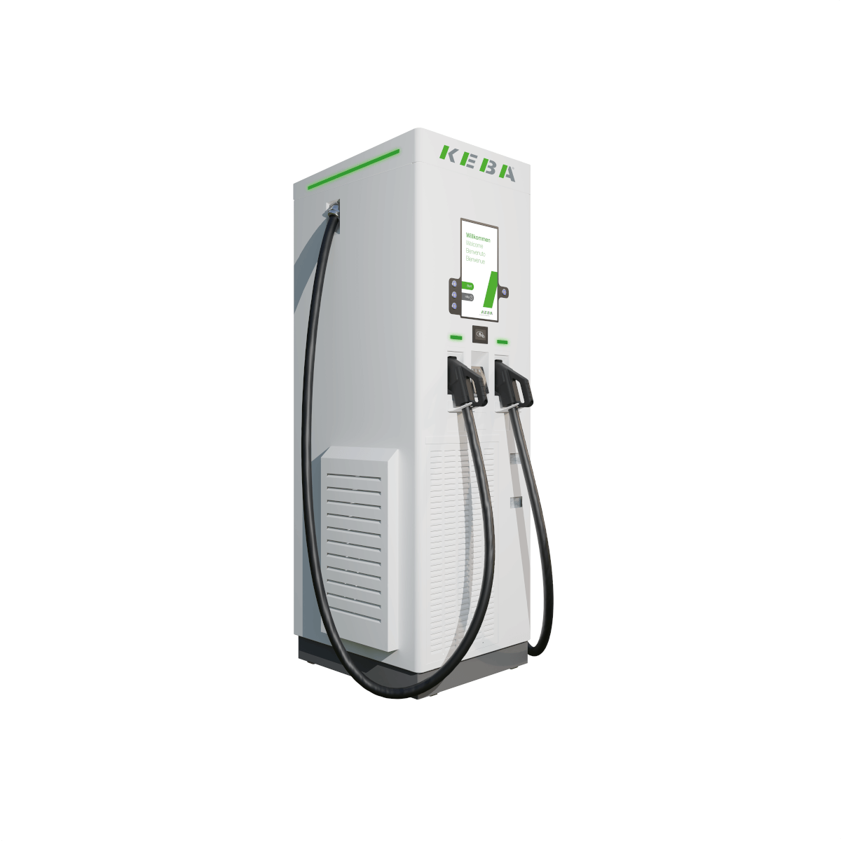 KEBA KeContact DCA 10 Autonomous Charger 320 kW, Eichrecht, Direct Payment, Barrierefrei