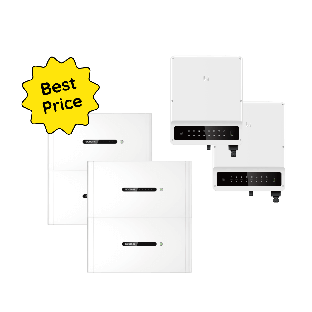 2x GoodWe Lynx D 10 kWh + GW6.5KN-ET + GW10KN-ET