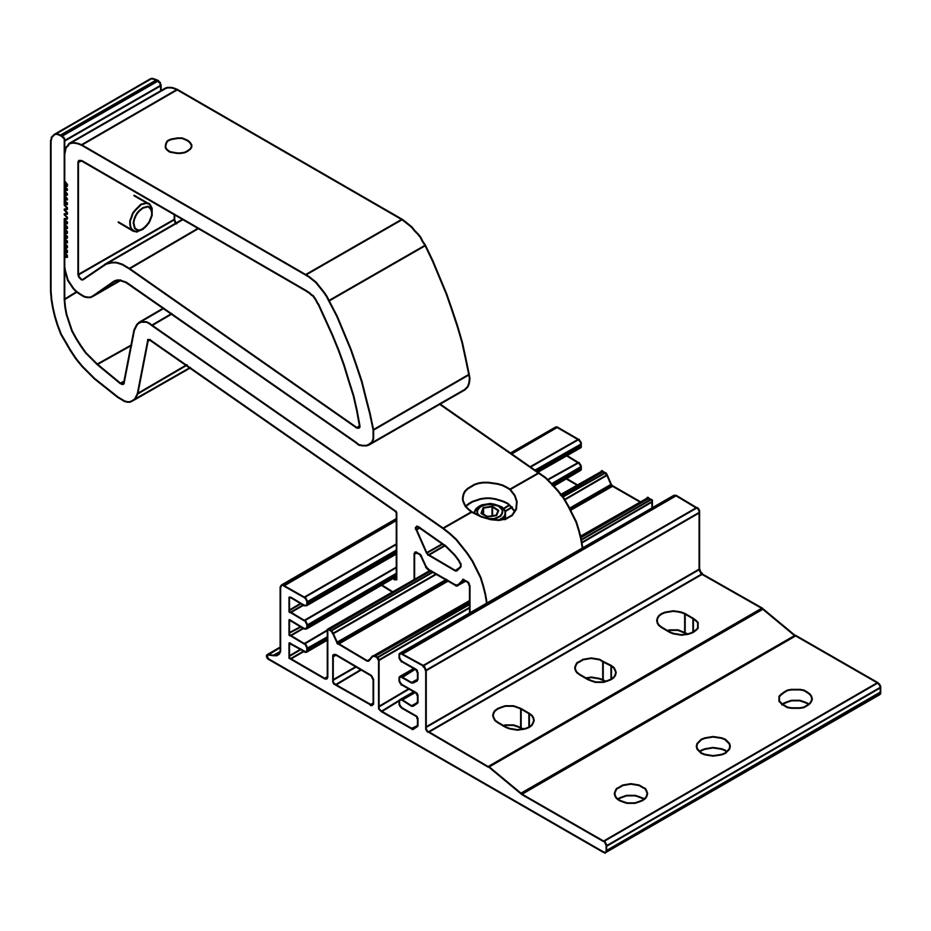 K2 Dachhaken SingleHook 2G