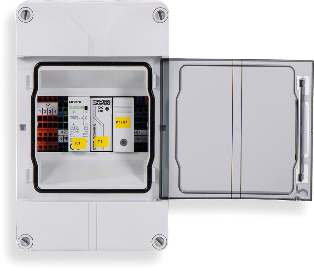 enwitec Fernsteuereinheit für 1 Feuerwehrschutzschalter