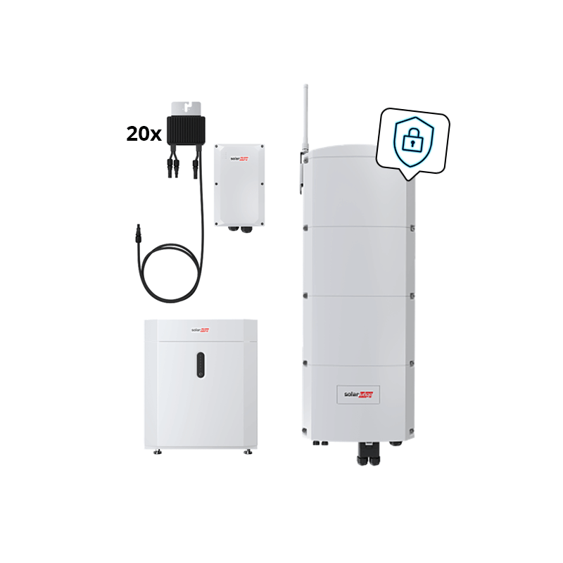 Single Kit mit Backup 8 kW CyberSecurity