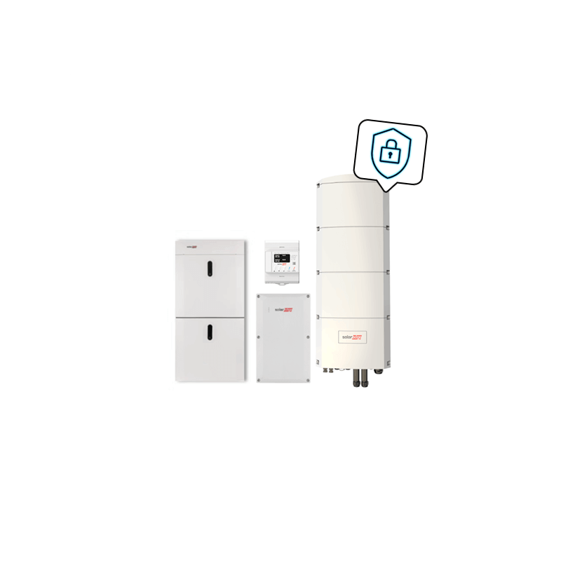 SolarEdge Home Ersatzstrom Paket mit SE5K-RWB48 und 9,7 kWh