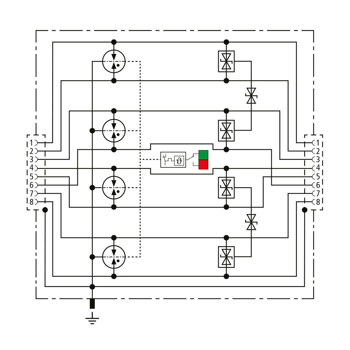 DEHNpatch DPA CL8 EA 4PPOE