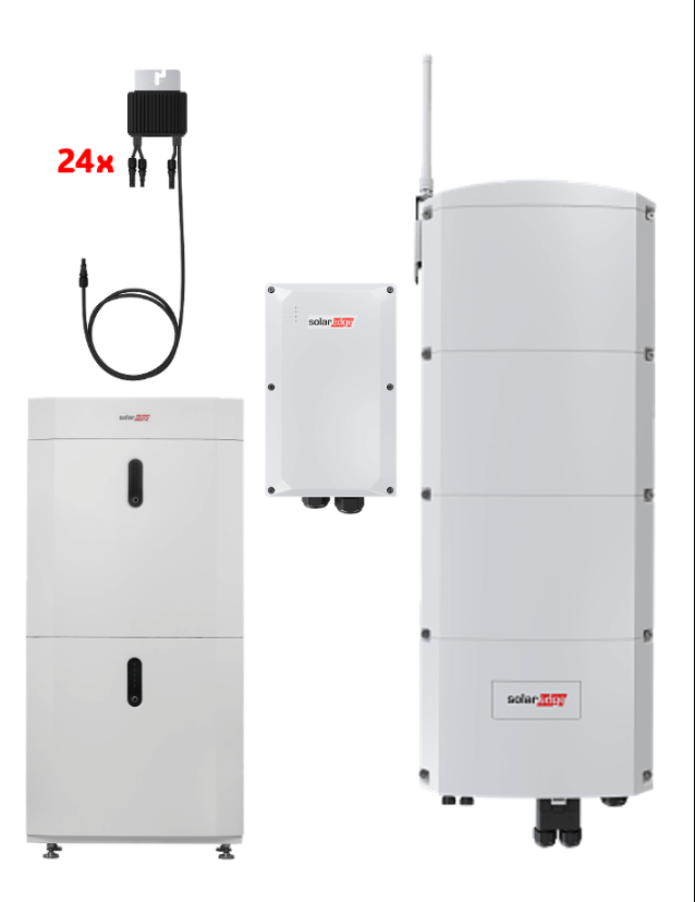 SolarEdge Single Kit Backup 10 kW mit 9,7 kWh
