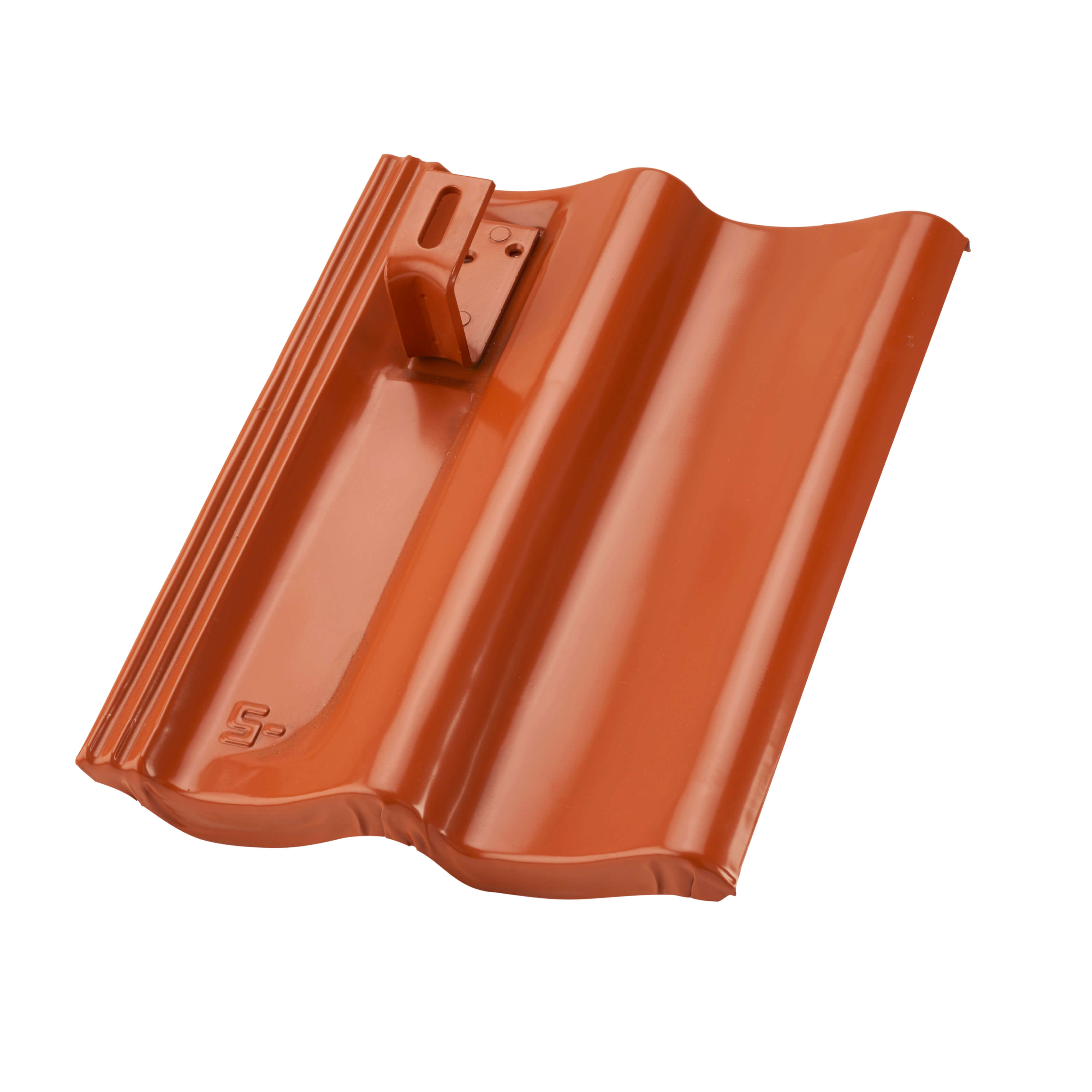 Lehmann Modulhalter Braas Doppel-S Pfanne, Nelskamp S-Pfanne, ziegelrot