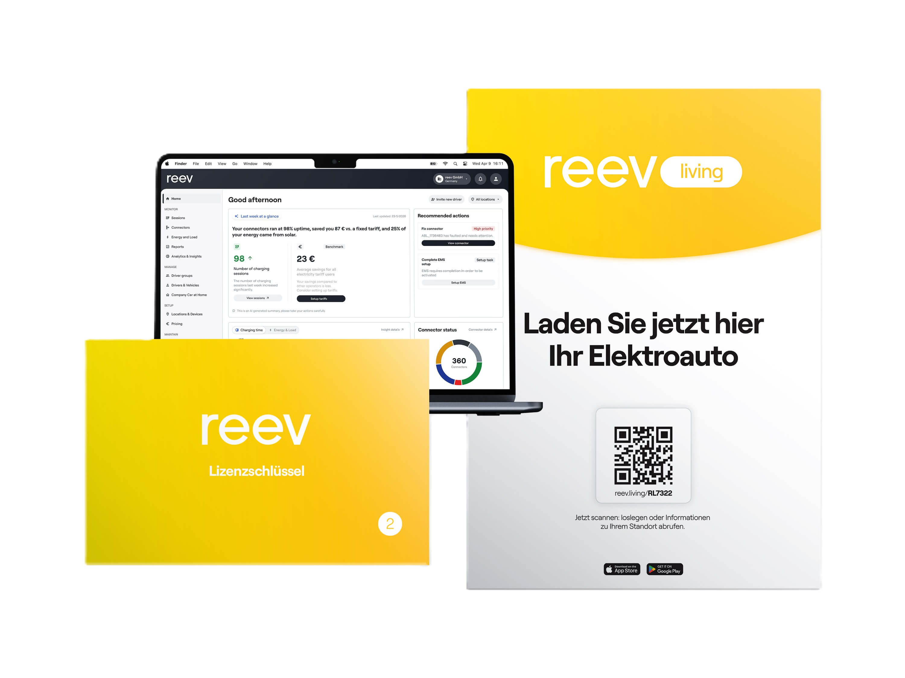 reev Living Energy Hub Lizenz