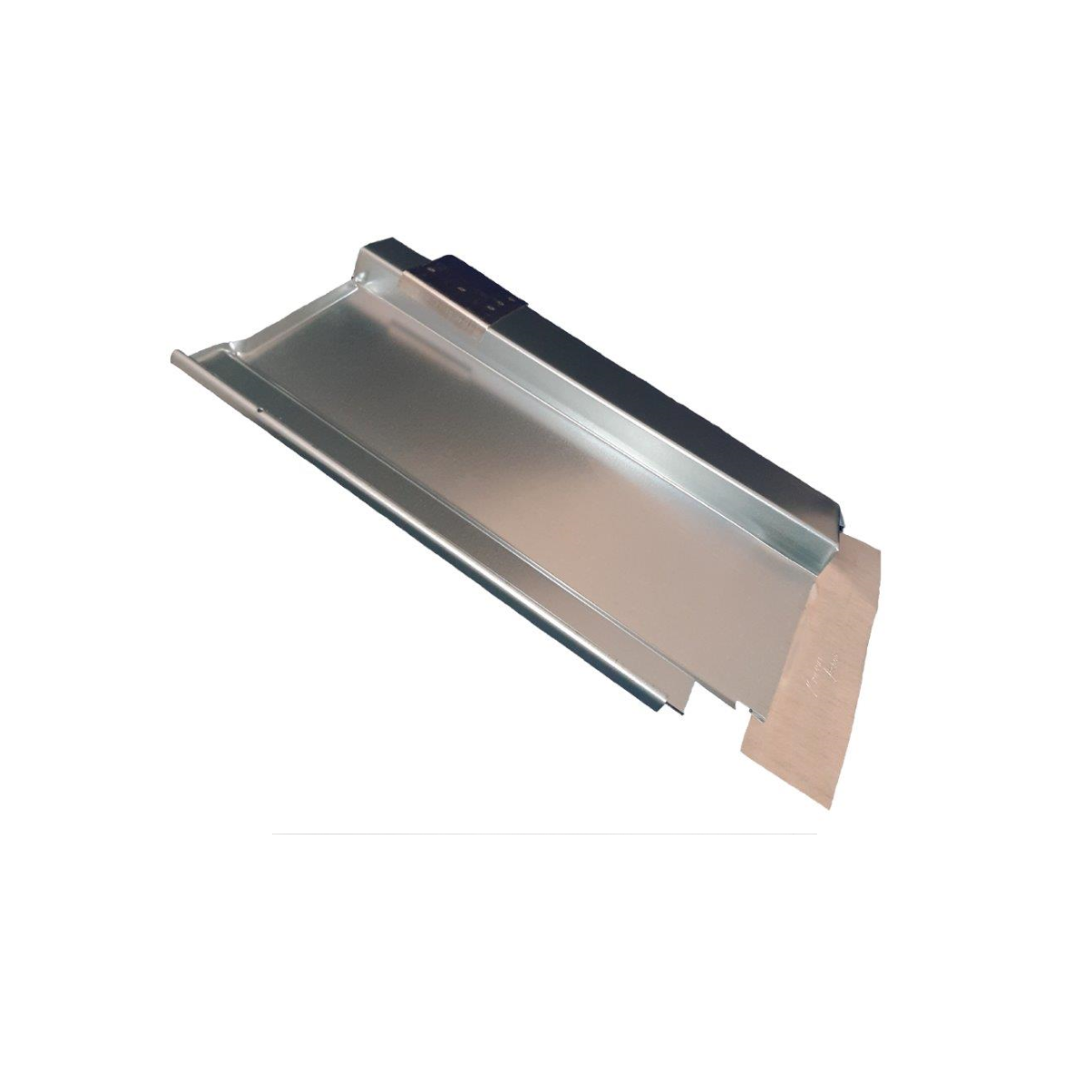 Marzari Metalldachplatte Typ Grande 280, schwarz-grau