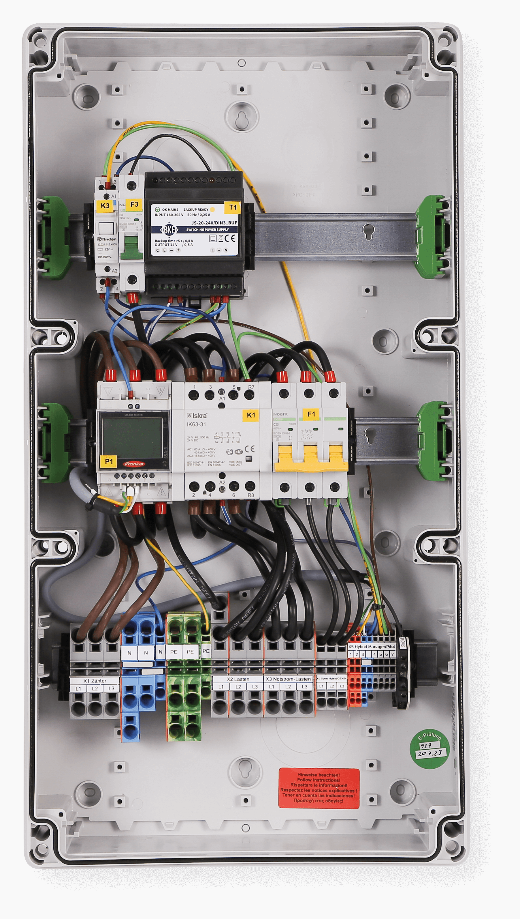 enwitec Umschalteinrichtung inkl. Fronius Smart Meter, mit FRT für Fronius Symo Gen24