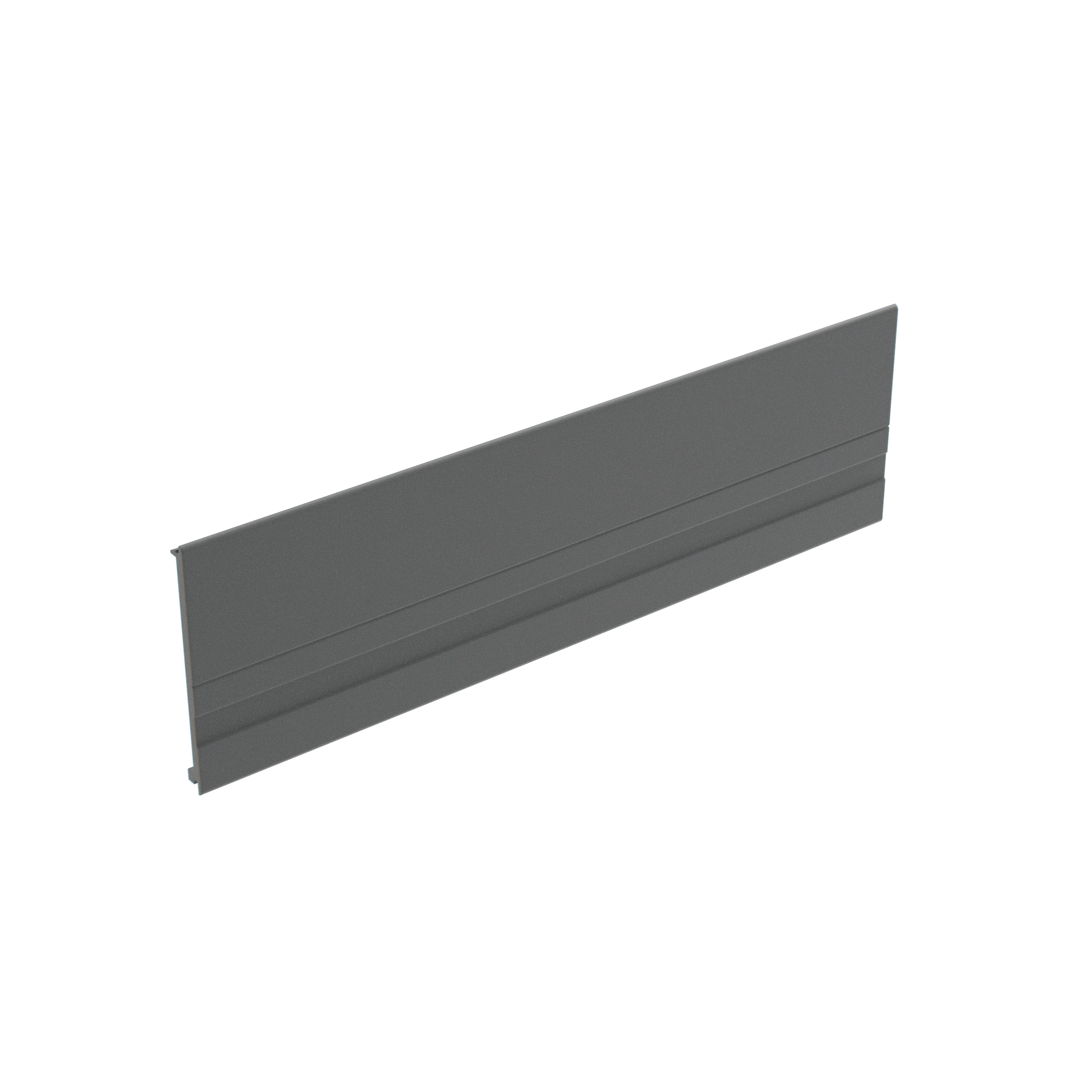 Alumero Abdeckleiste schwarz 45