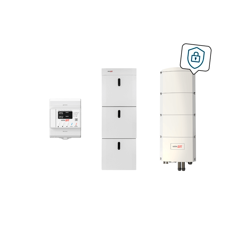 SolarEdge Home Paket mit SE8K-RWB48 und 14,55 kWh