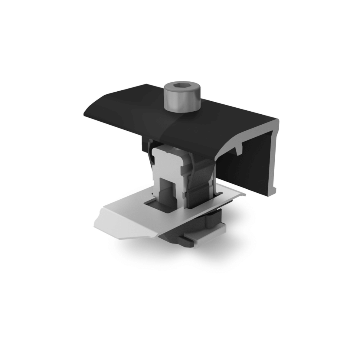 K2 Clamp EC 25-40, schwarz, Modulendklemme