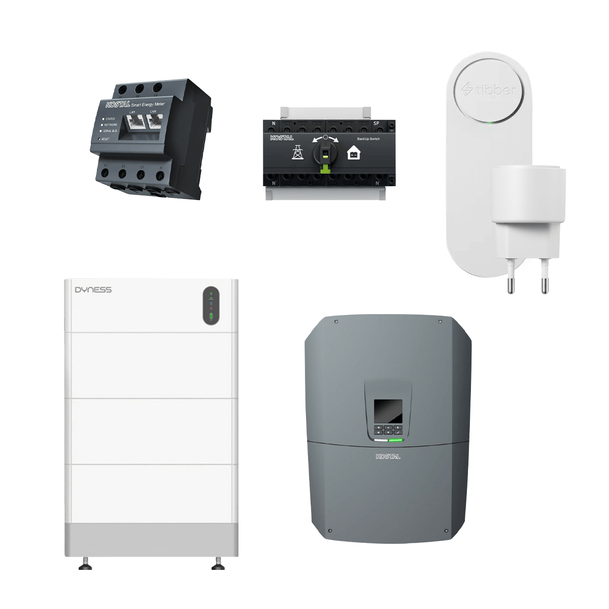 Tibber x Kostal x Dyness (CT+Plenticore G3 S 4-7 kW mit Tower Pro 11)