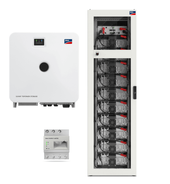 SMA Commercial Storage Solution 50 mit 80 kWh und 50 kVA
