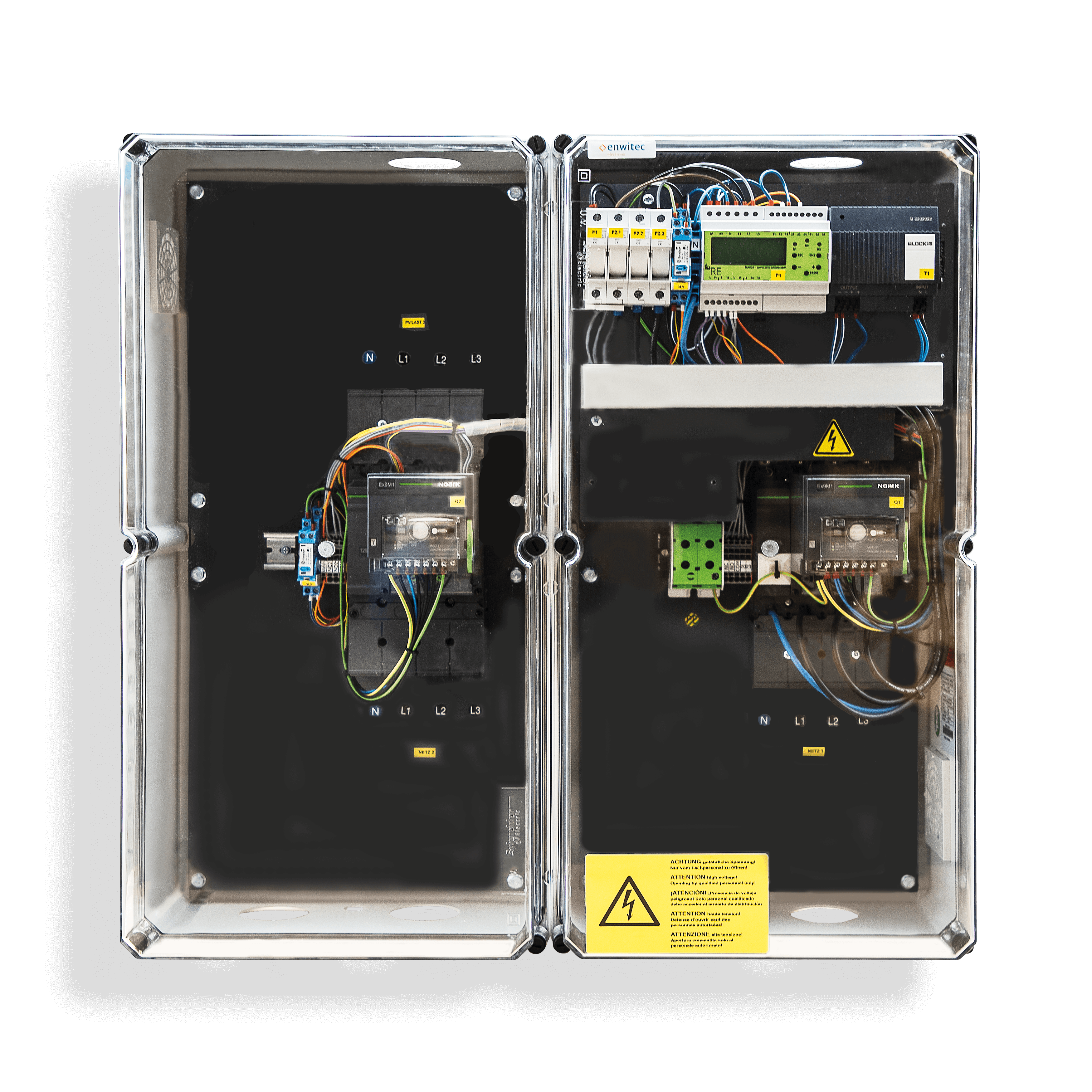 enwitec NA-Schutz 2x86,3 kVA, 2x125 A - TNS / TT-Netz 