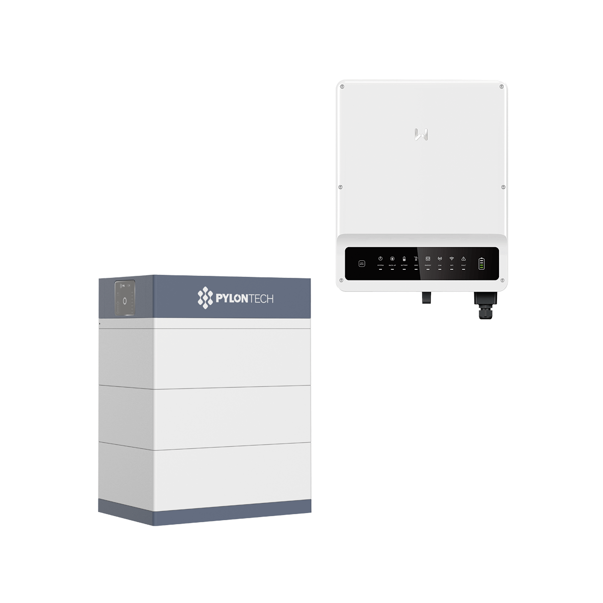 Pylontech Force H3 15,36 kWh mit GoodWe ET Plus 16A - GW10KN-ET