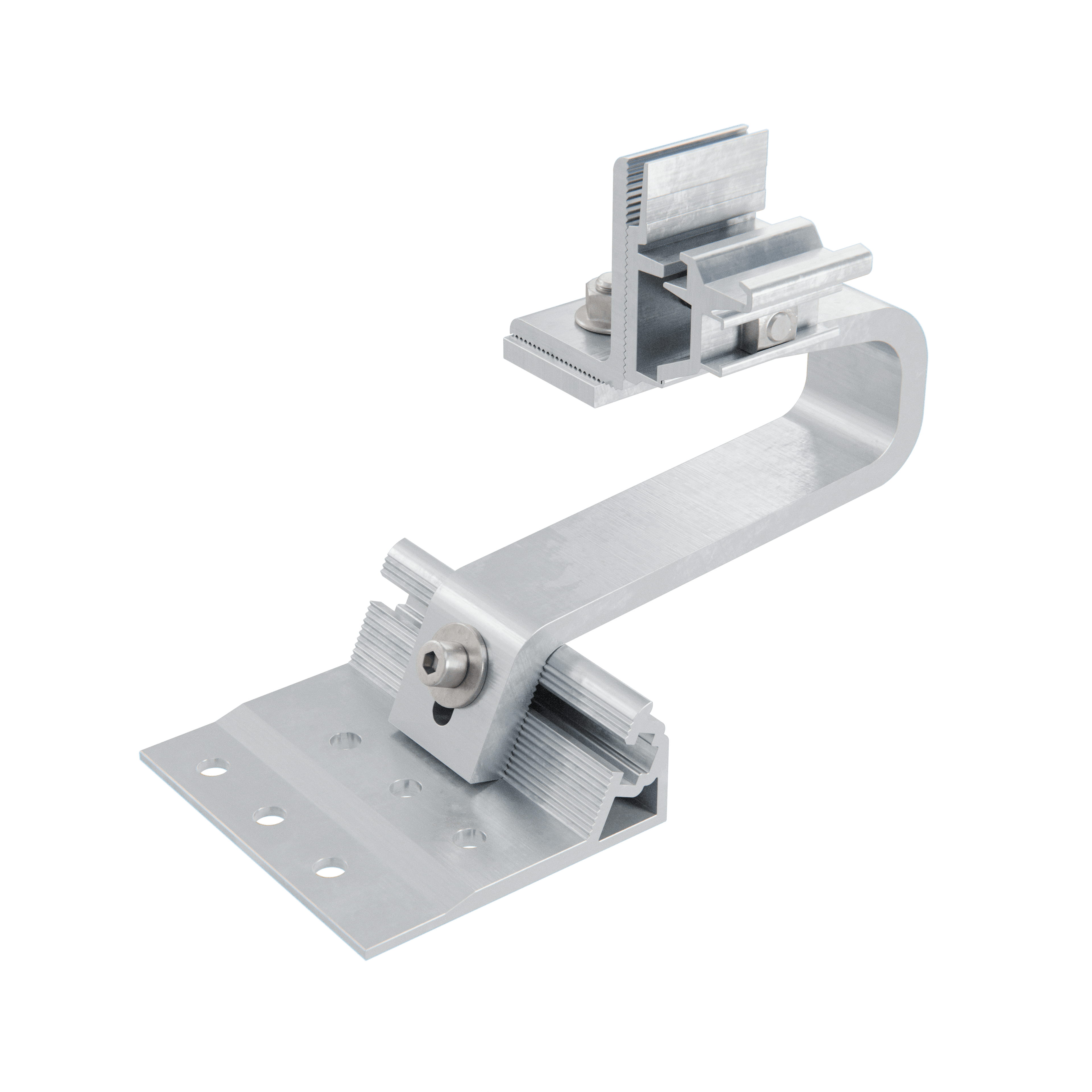 Alumero EasyFLEX Dachhaken AL13 X, 4-fach verstellbar