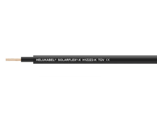 Solarkabel Helukabel Solarflex H1Z2Z2-K 6,0 mm² 100 m schwarz