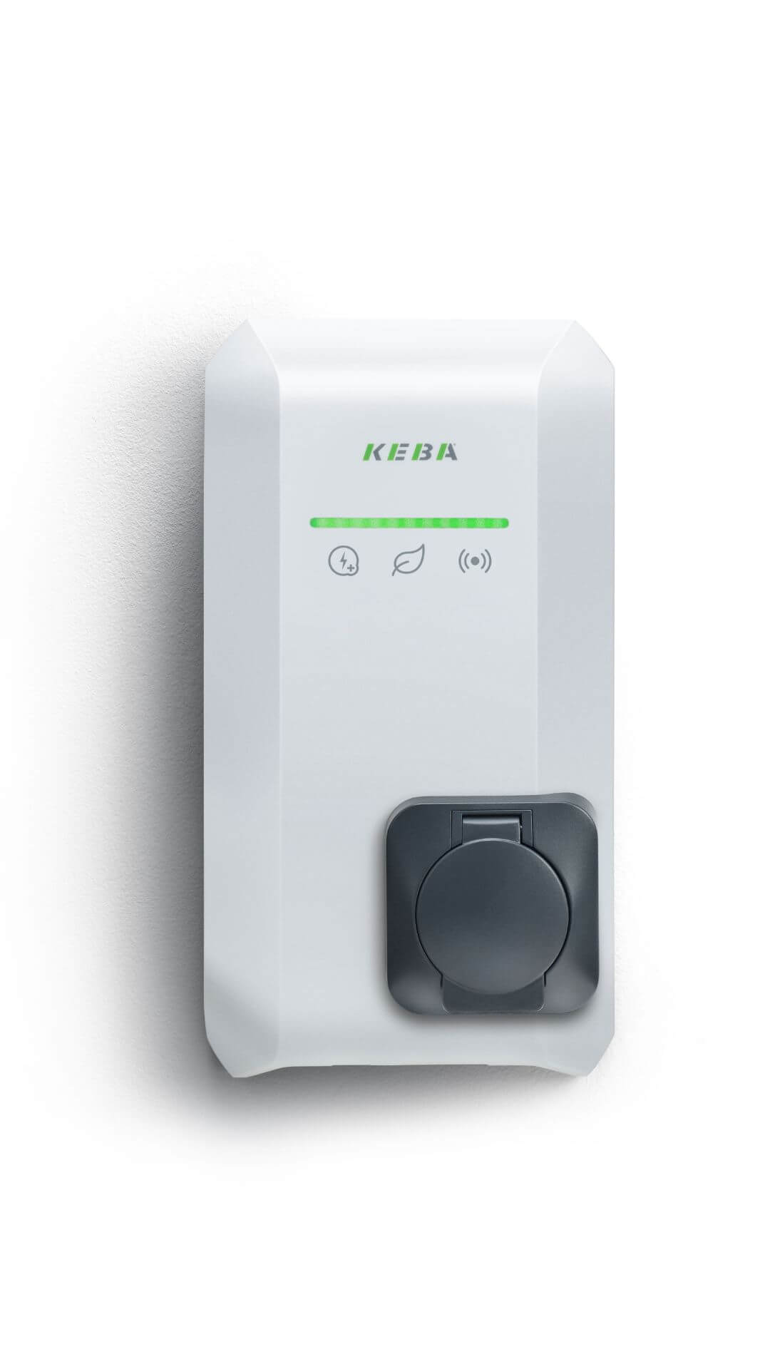 KEBA KeContact P40, 11 kW, Buchse, ME, Weiß