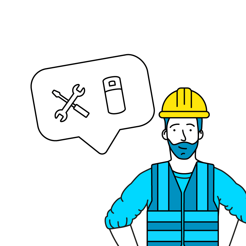 Bosch Dienstleistung Inbetriebnahme fuer Warmwasserwaermepumpe