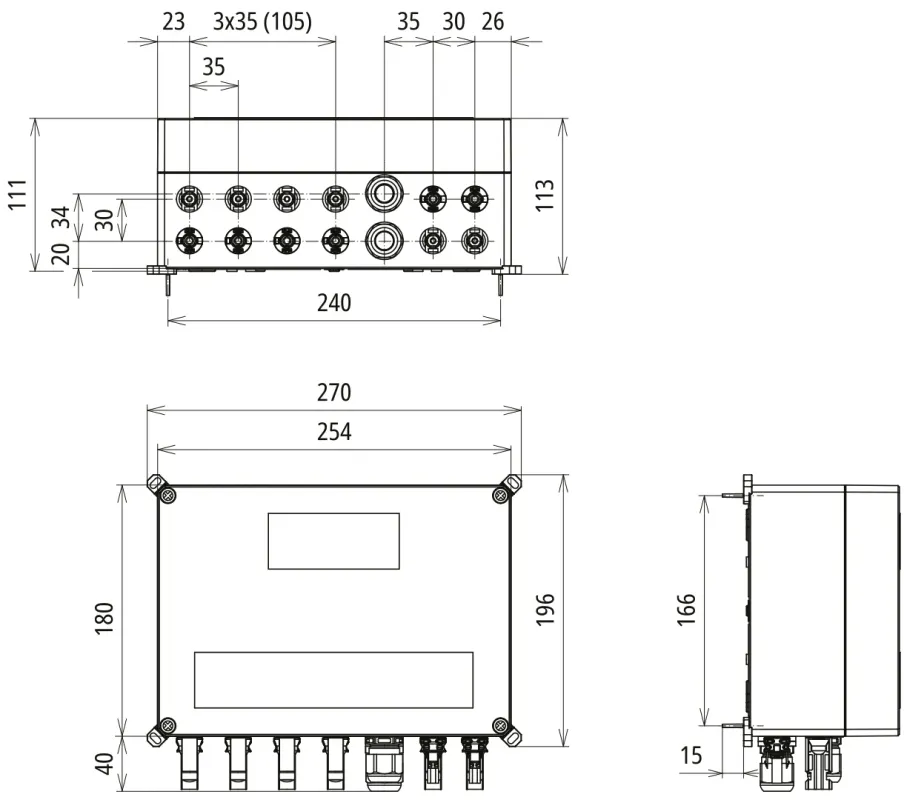 DEHNcube 2 YPV 1+2 1200 2M 2S MC4