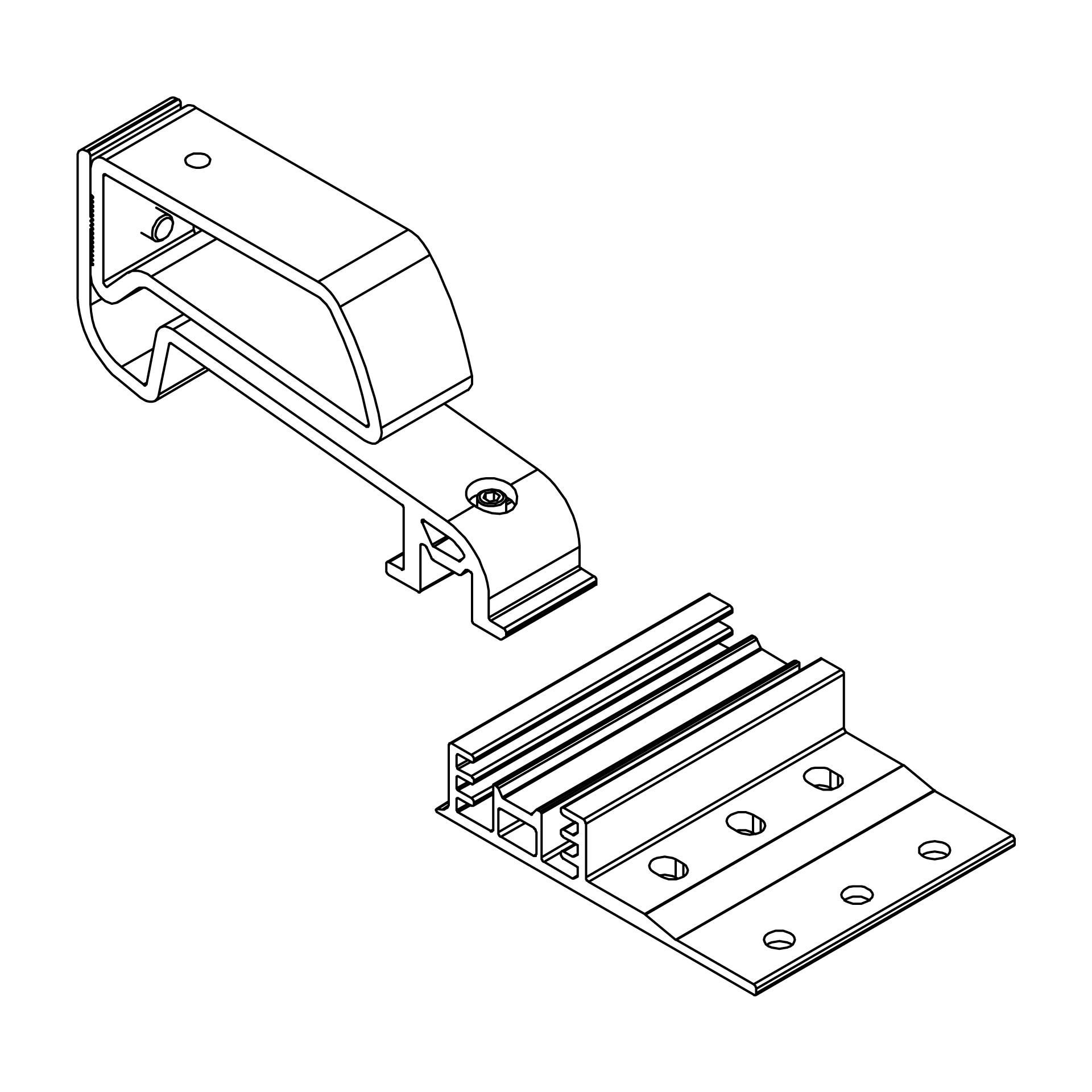 K2 Dachhaken SingleHook 2G