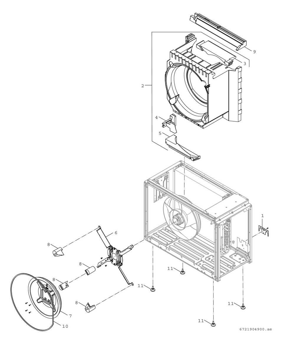 Bosch CS 5800i/6800i AW Technische Zeichnung 5