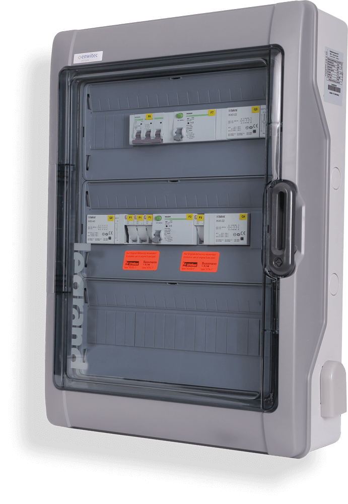 enwitec Umschalteinrichtung 3 x SMA  Sunny Island Pmax 35kW 