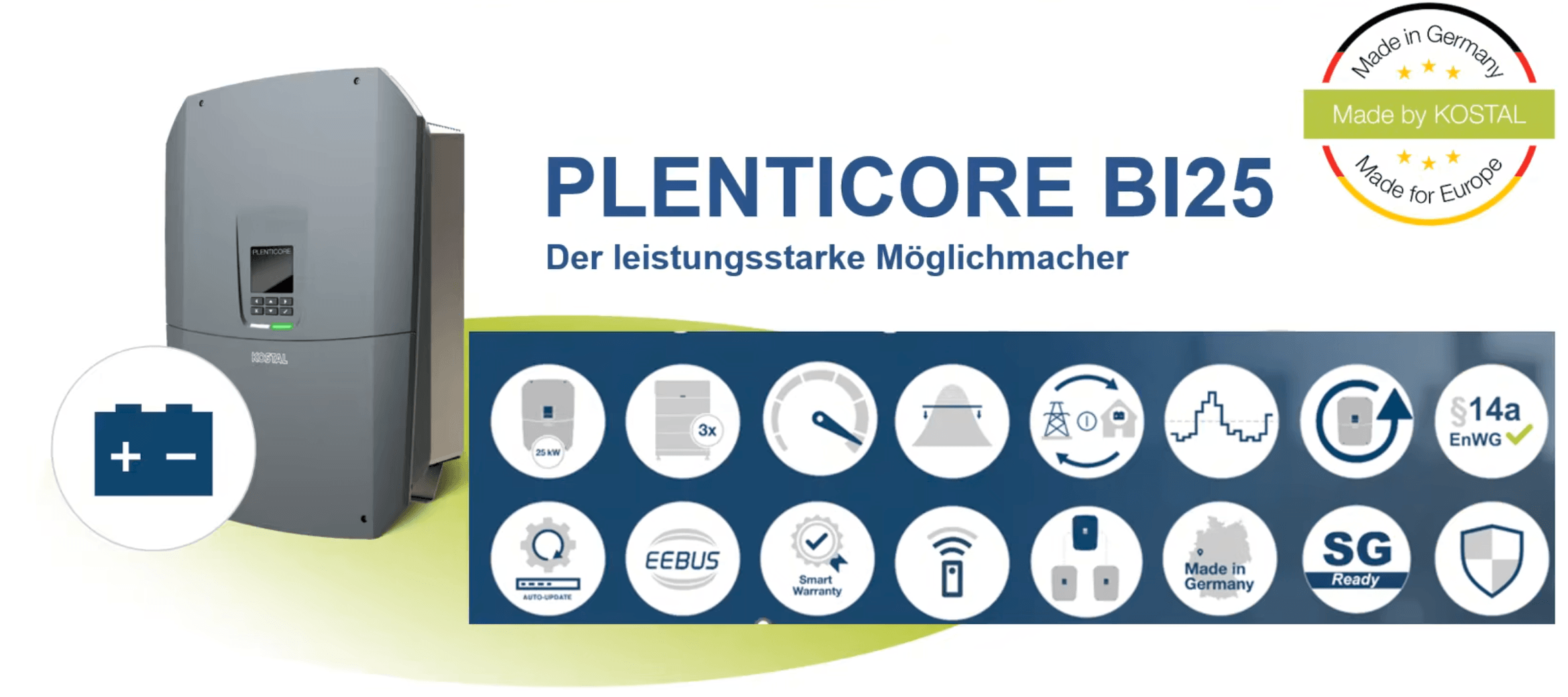 KOSTAL PLENTICORE BI 25 G3